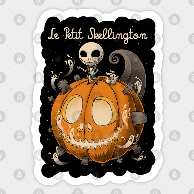 Le Petit Skeleton - Halloween Animation Gift Sticker by Studio Mootant